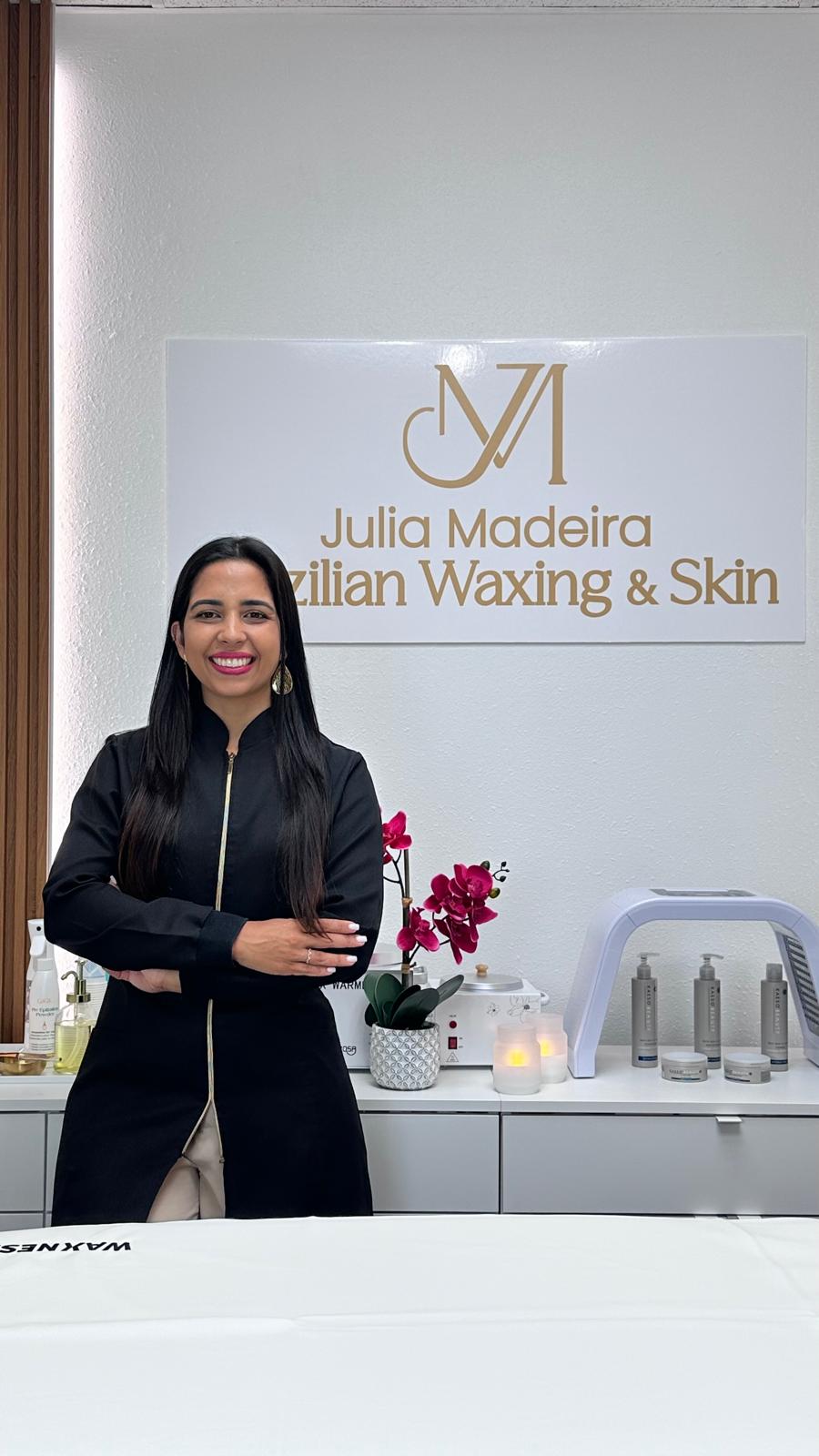 Julia Madeira in her private studio suite, Hollywood, FL